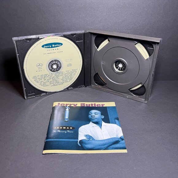 Jerry Butler Iceman The Mercury Years 1992 Soul Anthology 2 Disc CD Album Set - Picture 4 of 5